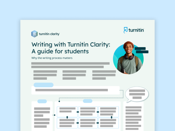 Writing with Turnitin Clarity student guide